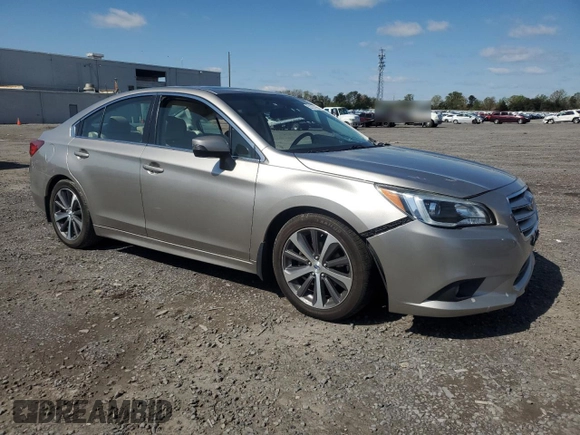 2016 Subaru Legacy Limited with VIN 4S3BNAN67G3051839, listed as a Copart auction lot 52101165 with 109,556 mi miles and Salvage Title. Bid and sale history available at DreamBid. Image 4.
