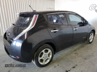 2012 Nissan LEAF SL with VIN JN1AZ0CPXCT017686, listed as a Copart auction lot 73796774 with 100,607 mi miles and Clean Title. Bid and sale history available at carsss.com. Image 3.