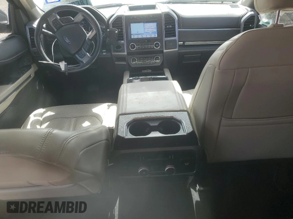 2019 Ford Expedition Platinum with VIN 1FMJU1MT6KEA65195, listed as a Copart auction lot 49871715 with 77,931 mi miles and Salvage title. Bid and sale history available at DreamBid. Image 8.