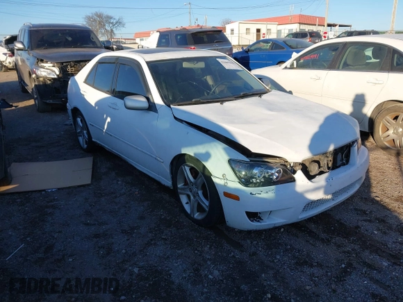 2001 Lexus IS with VIN JTHBD182110011002, listed as a IAAI auction lot 41463195 with 181,812 mi miles. Bid and sale history available at carsss.com. Image 1.