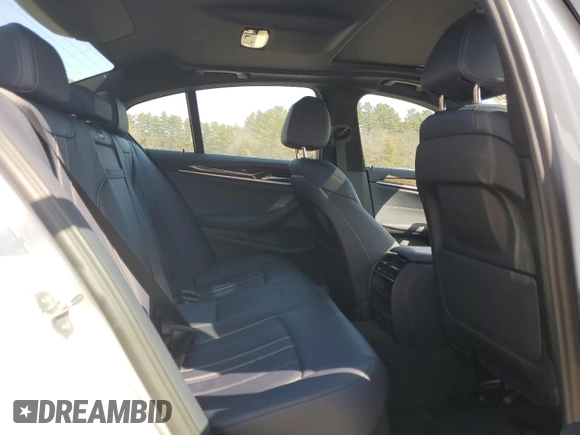 2019 BMW 5 Series 530e xDrive with VIN WBAJB1C5XKB377094, listed as a Copart auction lot 49153035 with 53,370 mi miles and Clean title. Bid and sale history available at DreamBid. Image 10.