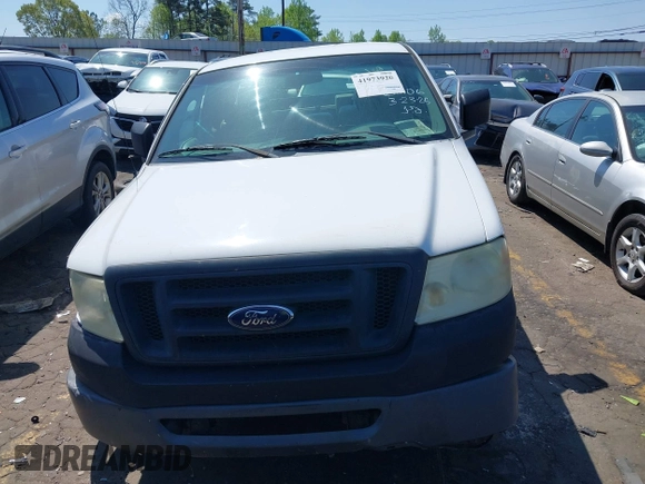 2007 Ford F-150 XL with VIN 1FTRF12257NA06206, listed as a IAAI auction lot 41973920 with 295,169 mi miles and . Bid and sale history available at DreamBid. Image 12.