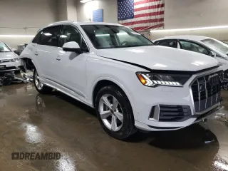 2024 Audi Q7 Premium Plus with VIN WA1LCBF75RD000760, listed as a Copart auction lot 79303054 with 16,419 mi miles and Salvage Title. Bid and sale history available at carsss.com. Image 4.