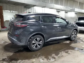 2021 Nissan Murano SV with VIN 5N1AZ2BJ6MC112927, listed as a Copart auction lot 89199825 with 106,869 mi miles and Salvage Title. Bid and sale history available at carsss.com. Image 3.