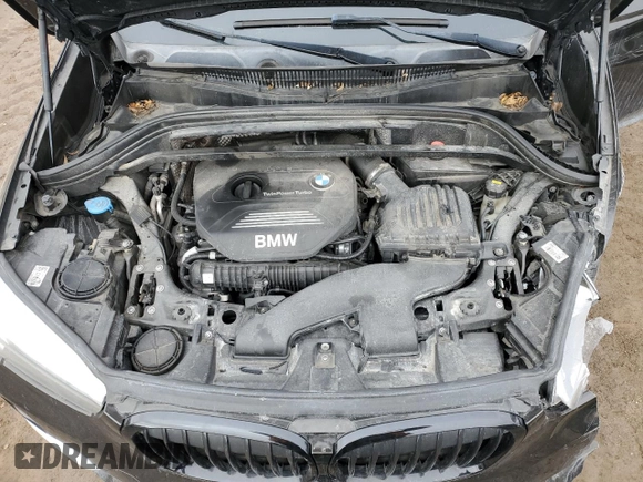 2016 BMW X1 xDrive28i with VIN WBXHT3C32G5E53556, listed as a Copart auction lot 47563005 with 108,151 mi miles and Salvage Title. Bid and sale history available at carsss.com. Image 12.