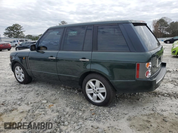 2004 Land Rover Range Rover HSE with VIN SALME11454A156859, listed as a Copart auction lot 44732145 with 129,404 mi miles and Clean Title. Bid and sale history available at carsss.com. Image 2.
