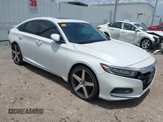2018 Honda Accord EX-L with VIN 1HGCV1F50JA178348, listed as a IAAI auction lot 42524236 with 69,174 mi miles and . Bid and sale history available at DreamBid. Image 1.