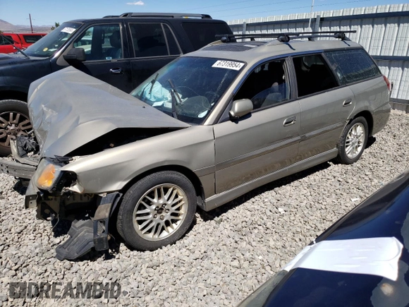 2000 Subaru Legacy with VIN 4S3BH6452Y7306601, listed as a Copart auction lot 67319954 with 276,584 mi miles and Salvage title. Bid and sale history available at DreamBid. Image 1.