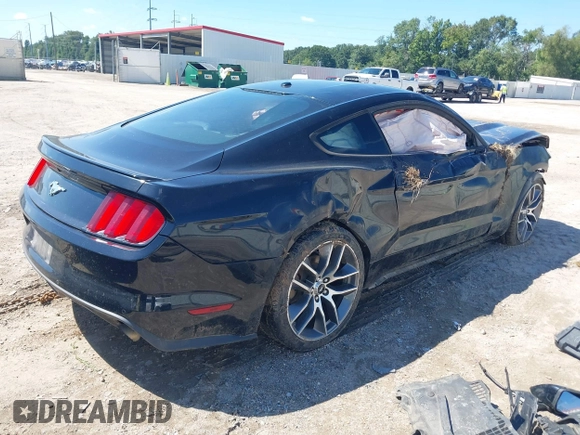 2017 Ford Mustang EcoBoost with VIN 1FA6P8TH4H5203290, listed as a IAAI auction lot 40332376 with Not Provided miles and . Bid and sale history available at carsss.com. Image 4.