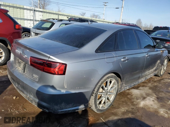 2018 Audi A6 Premium with VIN WAUF8AFC4JN095559, listed as a Copart auction lot 48581515 with 83,115 mi miles and Salvage Title. Bid and sale history available at carsss.com. Image 3.