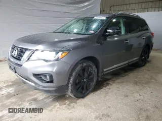 2017 Nissan Pathfinder Platinum with VIN 5N1DR2MMXHC682634, listed as a Copart auction lot 55589865 with 161,985 mi miles and Salvage title. Bid and sale history available at DreamBid. Image 1.