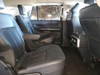 2022 Ford Expedition Max XLT z VIN 1FMJK1JT2NEA26909, wystawiony jako Copart lot #79714974 z przebiegiem 34 048 mil mil oraz Czysty tytuł • Clean title. Historia ofert i sprzedaży dostępna na DreamBid. Obrazek 11.