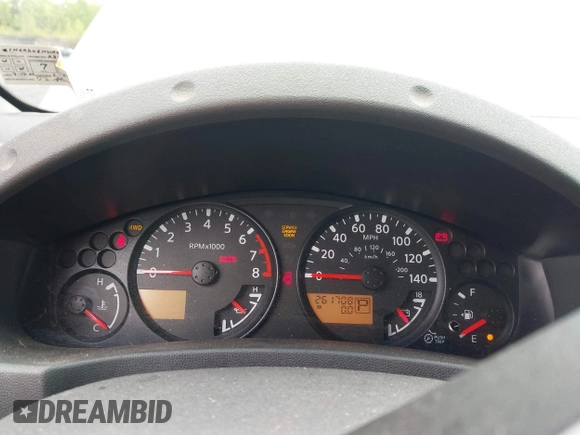 2009 Nissan Frontier SE with VIN 1N6AD06WX9C408504, listed as a IAAI auction lot 42193225 with 261,708 mi miles and . Bid and sale history available at DreamBid. Image 7.