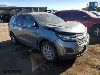2024 Chevrolet Equinox LT with VIN 3GNAXTEGXRL258217, listed as a Copart auction lot 80722694 with 24,706 mi miles and Clean Title. Bid and sale history available at carsss.com. Image 4.