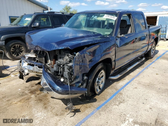 2007 Chevrolet Silverado 1500 Classic LS with VIN 2GCEC13V571121907, listed as a Copart auction lot 72923534 with 204,650 mi miles and Salvage Title. Bid and sale history available at carsss.com. Image 1.