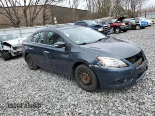 2013 Nissan Sentra FE+ S with VIN 3N1AB7AP0DL651322, listed as a Copart auction lot 50253405 with Not Provided miles and Clean Title. Bid and sale history available at DreamBid. Image 4.