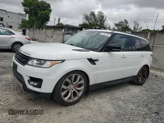 2014 Land Rover Range Rover Sport Autobiography z VIN SALWV2EF5EA322132, wystawiony jako Copart lot #51785705 z przebiegiem 135 134 mil mil oraz Szkoda całkowita • Salvage title. Historia ofert i sprzedaży dostępna na DreamBid. Obrazek 1.