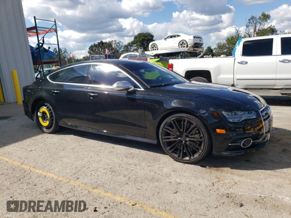 2018 Audi S7 Prestige z VIN WAU2FAFC1JN090694, wystawiony jako Copart lot #72414024 z przebiegiem 71 184 mil mil oraz Szkody całkowita. Historia ofert i sprzedaży dostępna na DreamBid. Obrazek 4.