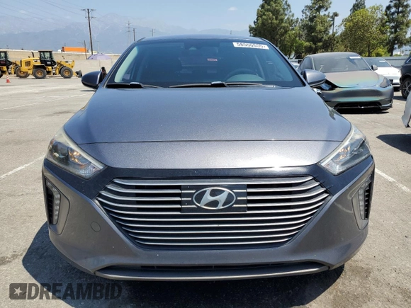 2017 Hyundai Ioniq SEL with VIN KMHC75LC5HU036729, listed as a Copart auction lot 58550855 with 183,866 mi miles and Salvage title. Bid and sale history available at DreamBid. Image 5.