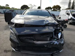 2018 Mercedes-Benz CLA 250 with VIN WDDSJ4GB3JN689255, listed as a Copart auction lot 46703534 with 71,024 mi miles and . Bid and sale history available at DreamBid. Image 5.