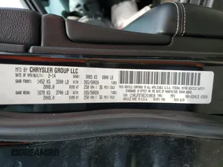 2014 Jeep Grand Cherokee Limited с VIN 1C4RJFBT0EC410818, выставлен на аукционе Copart как лот 59967155 с пробегом 129 880 миль миль и Списание • Salvage title. История ставок и продаж доступна на DreamBid. Изображение 14.