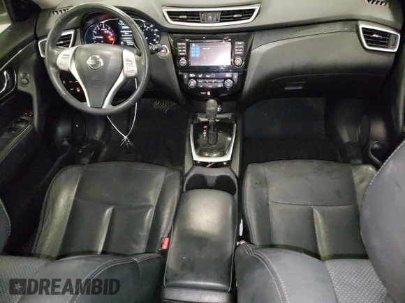 2015 Nissan Rogue SL with VIN 5N1AT2MV4FC832618, listed as a Copart auction lot 47641635 with 186,038 mi miles and Salvage Title. Bid and sale history available at DreamBid. Image 8.