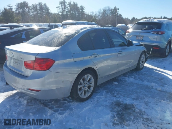 2015 BMW 3 Series 328i xDrive with VIN WBA3B5G5XFNS20065, listed as a IAAI auction lot 41590092 with 119,242 mi miles. Bid and sale history available at carsss.com. Image 4.