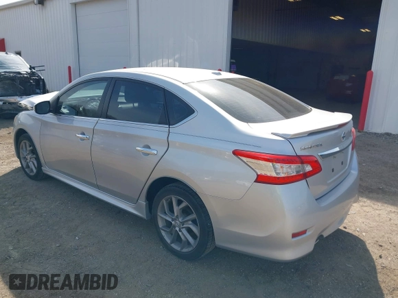 2015 Nissan Sentra SR with VIN 3N1AB7AP2FY251476, listed as a IAAI auction lot 42060323 with 114,474 mi miles and . Bid and sale history available at DreamBid. Image 3.