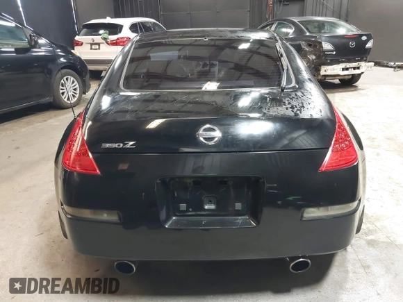 2005 Nissan 350Z Touring with VIN JN1AZ34E45M653631, listed as a IAAI auction lot 41689560 with 147,635 mi miles. Bid and sale history available at carsss.com. Image 16.