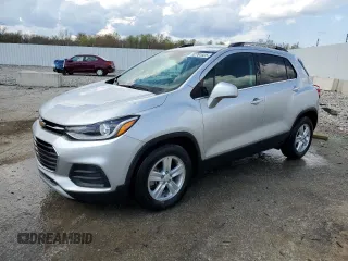 2020 Chevrolet Trax LT with VIN KL7CJLSB9LB037550, listed as a Copart auction lot 52761025 with 15,348 mi miles and Salvage Title. Bid and sale history available at DreamBid. Image 1.