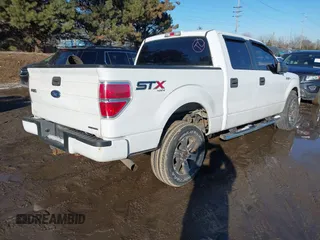 2014 Ford F-150 XL with VIN 1FTFW1EF8EKE30169, listed as a IAAI auction lot 41633608 with 188,642 mi miles. Bid and sale history available at carsss.com. Image 4.