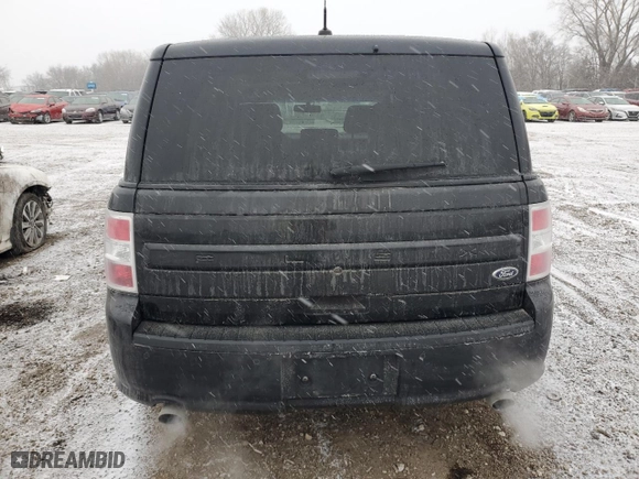 2016 Ford Flex SE with VIN 2FMGK5B83GBA23253, listed as a Copart auction lot 88992105 with 194,900 mi miles and Salvage Title. Bid and sale history available at carsss.com. Image 6.