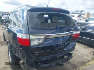 2013 Dodge Durango Crew with VIN 1C4SDJDT6DC674391, listed as a IAAI auction lot 41731991 with 119,235 mi miles. Bid and sale history available at carsss.com. Image 6.