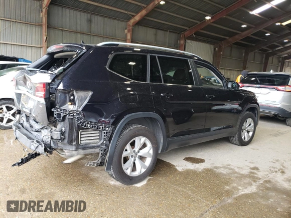 2018 Volkswagen Atlas SE z VIN 1V2DR2CA6JC544525, wystawiony jako Copart lot #55482545 z przebiegiem 131 950 mil mil oraz Szkoda całkowita • Salvage title. Historia ofert i sprzedaży dostępna na DreamBid. Obrazek 3.