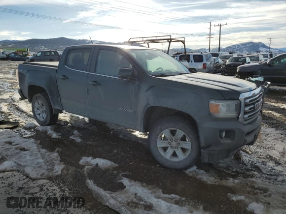 2016 GMC Canyon 4WD SLE with VIN 1GTG6CE35G1250226, listed as a Copart auction lot 45535845 with 140,227 mi miles and Salvage title. Bid and sale history available at DreamBid. Image 4.