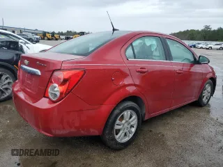 2014 Chevrolet Sonic LT with VIN 1G1JC5SH1E4150509, listed as a Copart auction lot 42500504 with 125,848 mi miles and Salvage Title. Bid and sale history available at DreamBid. Image 3.