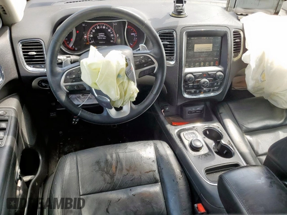 2017 Dodge Durango GT z VIN 1C4RDJDG8HC724988, wystawiony jako Copart lot #58595775 z przebiegiem 95 383 mil mil oraz Szkoda całkowita • Salvage title. Historia ofert i sprzedaży dostępna na DreamBid. Obrazek 8.