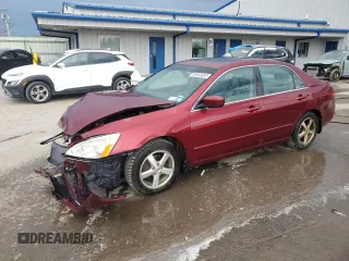 2005 Honda Accord EX-L z VIN 1HGCM56835A111284, wystawiony jako Copart lot #54843055 z przebiegiem 141 747 mil mil oraz Szkoda całkowita • Salvage title. Historia ofert i sprzedaży dostępna na DreamBid. Obrazek 1.