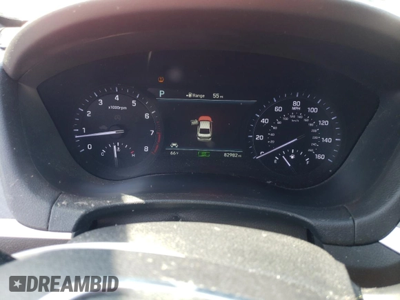 2019 Genesis G80 Sport with VIN KMHGN4JB6KU291019, listed as a Copart auction lot 51709175 with 82,982 mi miles and Salvage title. Bid and sale history available at DreamBid. Image 9.