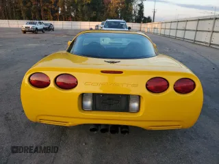 2002 Chevrolet Corvette with VIN 1G1YY22G725101567, listed as a Copart auction lot 69254884 with 0 mi miles and Salvage Title. Bid and sale history available at carsss.com. Image 6.