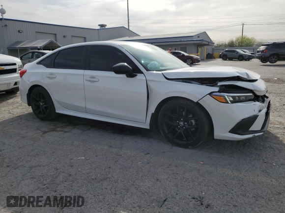 2024 Honda Civic Sport с VIN 2HGFE2F57RH523973, выставлен на аукционе Copart как лот 52178435 с пробегом 24 852 миль миль и Списание • Salvage title. История ставок и продаж доступна на DreamBid. Изображение 4.