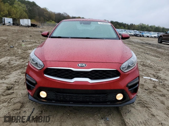2020 Kia Forte LXS with VIN 3KPF24AD6LE183316, listed as a Copart auction lot 51945095 with 54,030 mi miles and Salvage Title. Bid and sale history available at carsss.com. Image 5.