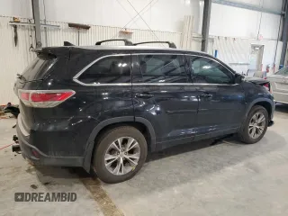 2014 Toyota Highlander XLE z VIN 5TDJKRFH0ES027364, wystawiony jako Copart lot #54519265 z przebiegiem 204 335 mil mil oraz Szkoda całkowita • Salvage title. Historia ofert i sprzedaży dostępna na DreamBid. Obrazek 3.