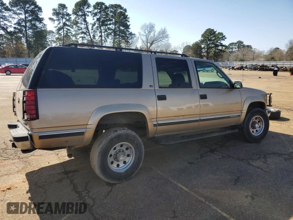 1999 Chevrolet Suburban with VIN 1GNGK26J3XJ386171, listed as a Copart auction lot 43266315 with 315,589 mi miles and Salvage Title. Bid and sale history available at carsss.com. Image 3.