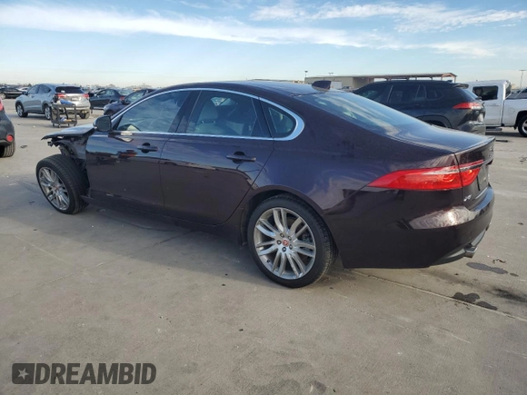 2017 Jaguar XF 35t Prestige with VIN SAJBK4BV4HCY27031, listed as a Copart auction lot 87387524 with 47,046 mi miles and Salvage Title. Bid and sale history available at carsss.com. Image 2.