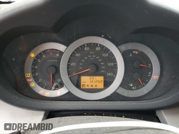 2011 Toyota RAV4 with VIN 2T3ZF4DV7BW081869, listed as a Copart auction lot 51348385 with 131,250 mi miles and Salvage Title. Bid and sale history available at DreamBid. Image 9.