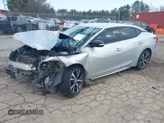 2016 Nissan Maxima SV with VIN 1N4AA6AP7GC439288, listed as a IAAI auction lot 41572262 with 223,185 mi miles and . Bid and sale history available at carsss.com. Image 2.