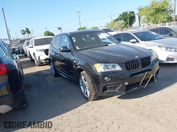 2014 BMW X3 xDrive35i with VIN 5UXWX7C56E0E81340, listed as a IAAI auction lot 41982449 with 148,415 mi miles and . Bid and sale history available at DreamBid. Image 1.