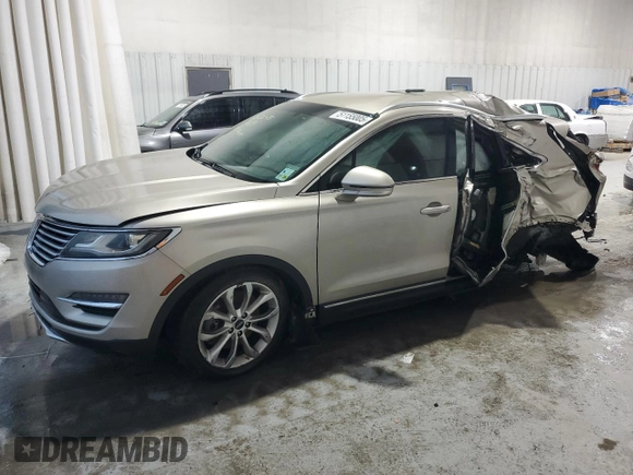 2015 Lincoln MKC with VIN 5LMTJ2AH0FUJ07246, listed as a Copart auction lot 51155005 with 0 mi miles and Salvage Title. Bid and sale history available at carsss.com. Image 1.
