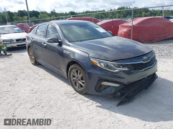 2019 Kia Optima LX with VIN 5XXGT4L30KG303445, listed as a IAAI auction lot 42304301 with 224,994 mi miles and . Bid and sale history available at DreamBid. Image 1.
